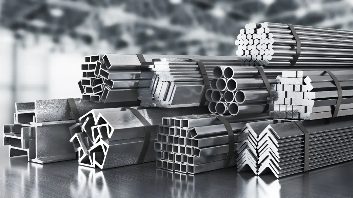 Dairesel, kare ve köşeli metal profil çeşitleri